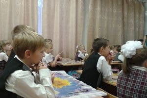 В Эссойльской средней школе Пряжинского района. Фото: petrsu.ru